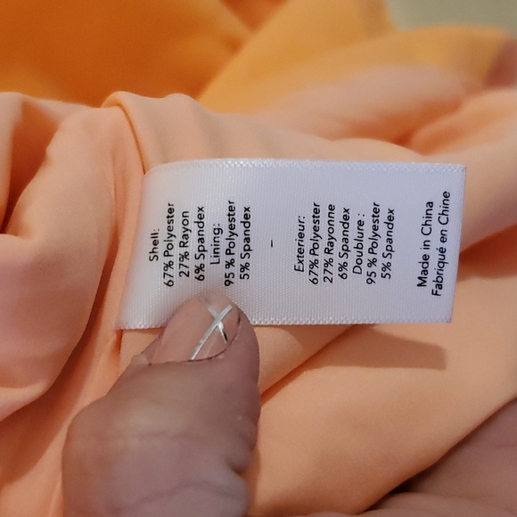 LIKELY Gonnella Dress In Birds Of Paradise Orange Size 14 NWT'S - Picture 13 of 14